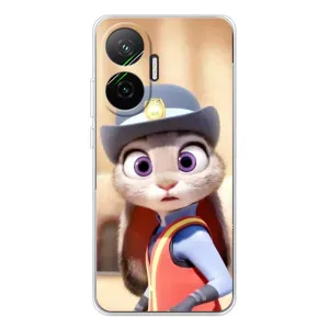 Чехлы ЗВЕРОПОЛИС для Xiaomi POCO F7 (Заяц Джуді Хопс)