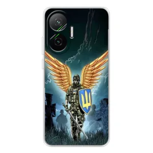 Патриотический Чехол для Xiaomi POCO F7 (ЗСУ з крильями)