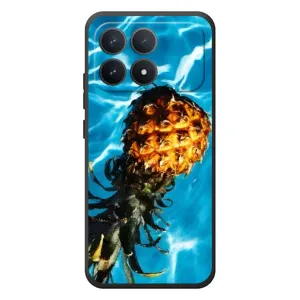 Чехол с изображением вкусной еды для Xiaomi Poco F8 Pro (Ананас)