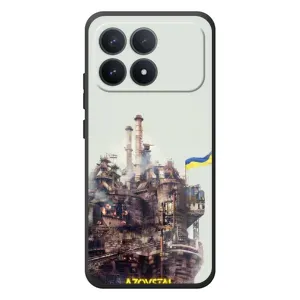Чехлы на военную тематику для Xiaomi Poco F8 Pro (Азовсталь)