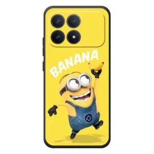 Мультяшный принт на Чехол для XiaoMi Poco F8 Pro (Banana)