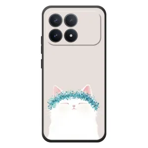 Чохол на тематику: Коти для Xiaomi Poco F8 Pro (Білий котик)