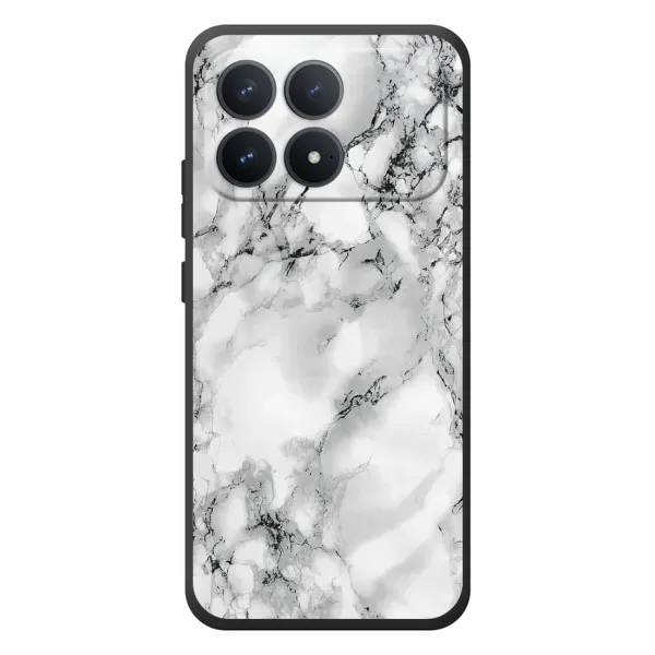 Чехол с рисунком «Белый мрамор» для Xiaomi Poco F8 Pro Чехол с рисунком «Белый мрамор» для Xiaomi Poco F8 Pro