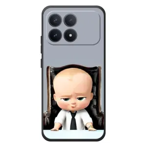 Мультяшный принт на Чехол для XiaoMi Poco F8 Pro (BOSS)