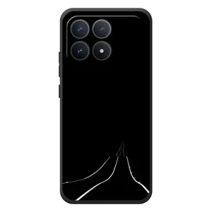 Чохол з картинками на чорному фоні для Xiaomi Poco F8 Pro (Дорога)