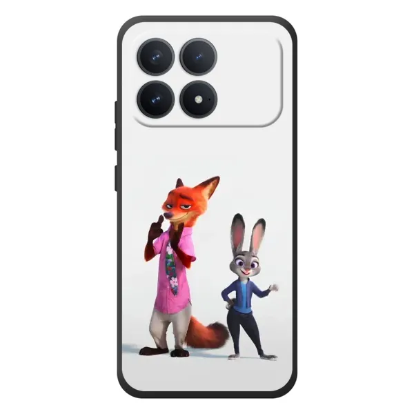 Чехол с рисунком «Джуди и Ник» для Xiaomi Poco F8 Pro Чехол с рисунком «Джуди и Ник» для Xiaomi Poco F8 Pro
