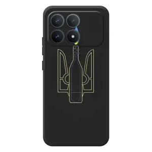 Чехол с картинкой (Патриотический ГЕРБ) на Xiaomi Poco F8 Pro (Герб - Молотова)
