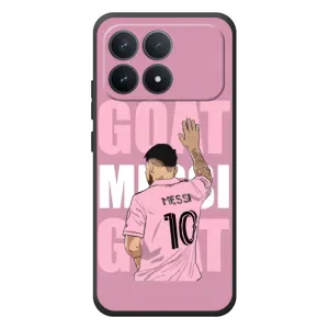 Чехлы Лео Месси в Майами на Xiaomi Poco F8 Pro (GOAT MESSI)