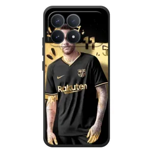 Силиконовый Чехол Xiaomi Poco F8 Pro (Gold Neymar)