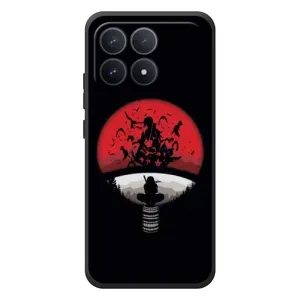 Чохли з принтом Ітачі Учіха на Xiaomi Poco F8 Pro (Ітачі на чорному)
