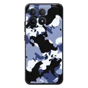 Камуфляжный Чехол для XiaoMi Poco F8 Pro (Камуфляжный Серый)