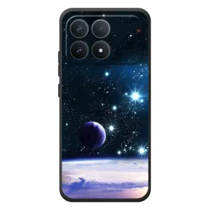 Чохол (ТПУ) з планетами на Xiaomi Poco F8 Pro (Космічний вид)