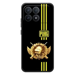 Чохол (TPU) з картинкою "Лого Пабг" на قيقة Міаоі Поко F8 Про (Логотип PUPG)