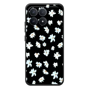 Чехол с ромашками на Xiaomi Poco F8 Pro (Маленькие ромашки)
