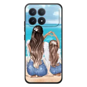 Чехлы для МАМЫ на Xiaomi Poco F8 Pro (Мама и дочь)