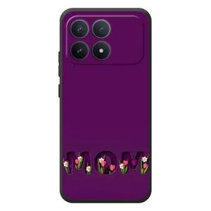 Чехлы на день мамы для XiaoMi Poco F8 Pro (Мама с цветами)