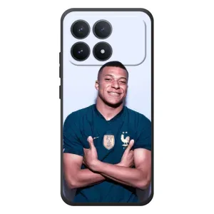 Чехол (TPU) с Футболистом на Xiaomi Poco F8 Pro (Мбаппешичка)