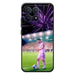 Чехлы Лео Месси в Майами на Xiaomi Poco F8 Pro (Месси в Майами)