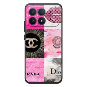 Чохол (Dior, Prada, YSL, Chanel) для Xiaomi Poco F8 Pro (Модніца)