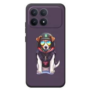 Чехол с принтом Собаки Патрон для Xiaomi Poco F8 Pro (Модный Патрон)