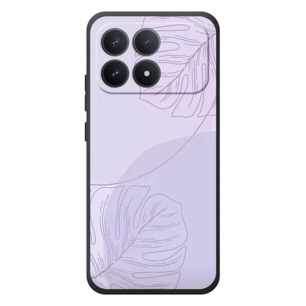 Чехол с рисунком «Монстера фиолетовая» для Xiaomi Poco F8 Pro Чехол с рисунком «Монстера фиолетовая» для Xiaomi Poco F8 Pro