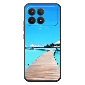 Летний Чехол на Xiaomi Poco F8 Pro (Набережная)