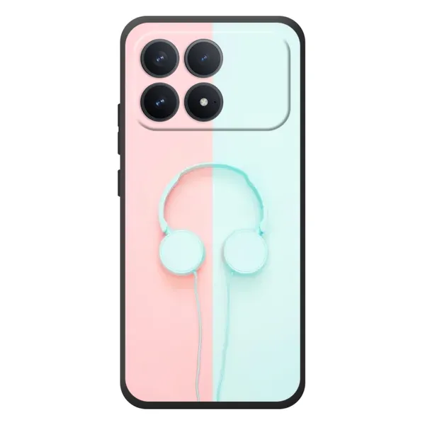 Чехол с рисунком «Наушники» для Xiaomi Poco F8 Pro Чехол с рисунком «Наушники» для Xiaomi Poco F8 Pro