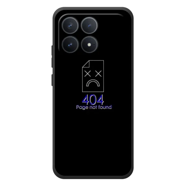 Чехол с рисунком «Ошибка 404» для Xiaomi Poco F8 Pro Чехол с рисунком «Ошибка 404» для Xiaomi Poco F8 Pro