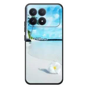 Летний Чехол на Xiaomi Poco F8 Pro (Пляж)