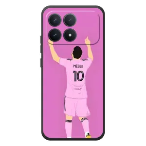 Чехлы Лео Месси в Майами на Xiaomi Poco F8 Pro (Празднование Месси)