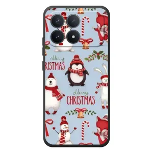 Чехол Санта Клаус для Xiaomi Poco F8 Pro (Рождественский)