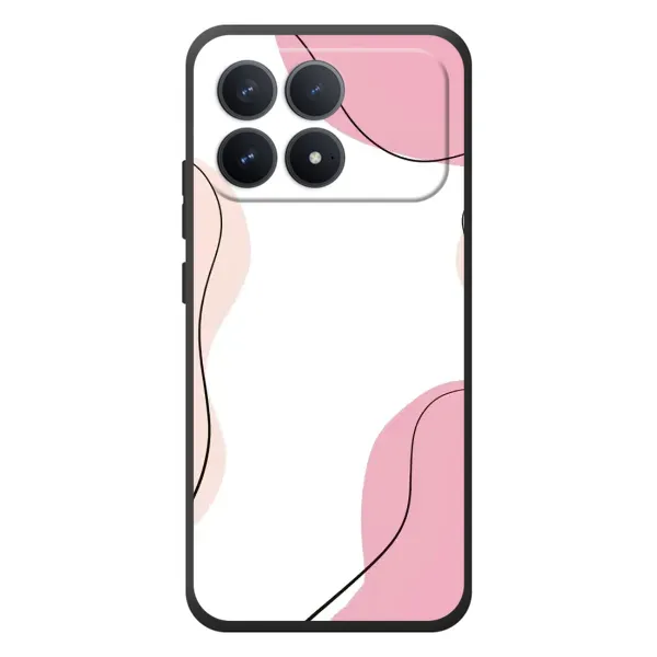 Чехол с рисунком «Розовый фон» для Xiaomi Poco F8 Pro Чехол с рисунком «Розовый фон» для Xiaomi Poco F8 Pro
