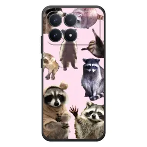 Силіконовий Чохол з Энотами на Xiaomi Poco F8 Pro (Смішні Єноти)