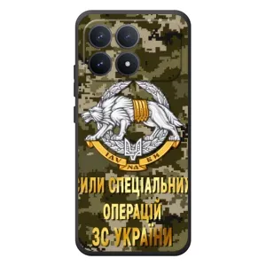 Чехлы на военную тематику для Xiaomi Poco F8 Pro (ССО ЗСУ)