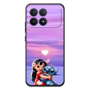 Чехол с рисунком Стич для Xiaomi Poco F8 Pro (Стич и Лило)
