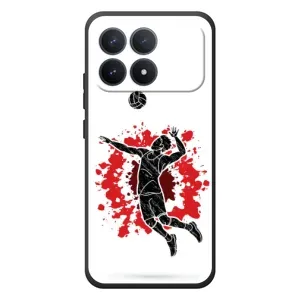 Чехлы с принтом Спортивная тематика для Xiaomi Poco F8 Pro (Волейболист)