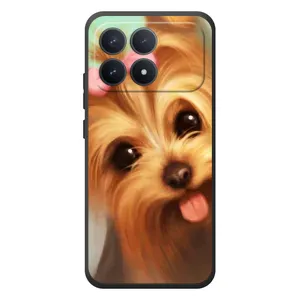 Чохол (ТПУ) Милі песики для Xiaomi Poco F8 Pro (Йоркширський тер'єр)
