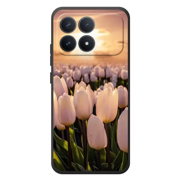 Чехол с рисунком «Закат с цветами» для Xiaomi Poco F8 Pro Чехол с рисунком «Закат с цветами» для Xiaomi Poco F8 Pro