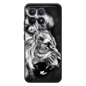 Чохол з картинкою на Xiaomi Poco F8 Pro (Злий Лев)