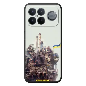 Чехлы на военную тематику для Xiaomi Poco F8 Ultra (Азовсталь)