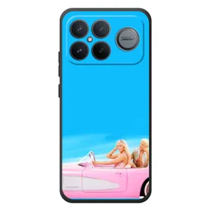 Силиконовый Чехол Барби Фильм на Xiaomi Poco F8 Ultra (Барби и Кен)