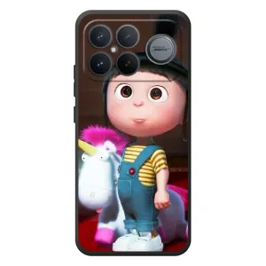 Мультяшный принт на Чехол для Xiaomi Poco F8 Альфа (Девочка Агнес)