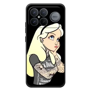 Чехол Стильные девушки на Xiaomi Poco F8 Ultra (Девушка обиделась)
