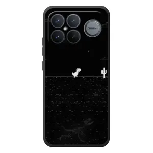 Чехол для программиста на Xiaomi Poco F8 Альфа (Динозаврик)