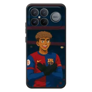 Чехол Ламин Ямаль на Xiaomi Poco F8 Альфа (Футболист Ямаль)