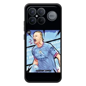 Чехлы с принтом для Xiaomi Poco F8 Ultra Футболист (гол Эрлинг Холланд)