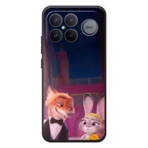 Силиконовый чехол с принтом Зоотрополіс для Xiaomi Poco F8 Ultra (Главные герои)