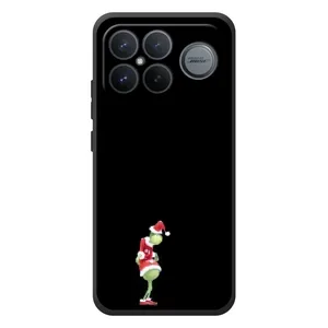 Чехол ГРИНЧ для Xiaomi Poco F8 Альфа (Гринч на чорном)