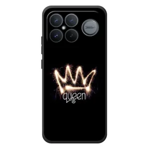 Чехол (Корона на чёрном фоне) для Xiaomi Poco F8 Альфа (Корона)
