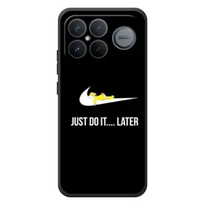 Силиконовый Чехол на Xiaomi Poco F8 Ultra с картинкой Nike (Later)
